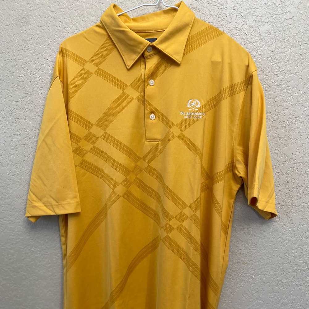 Greg Norman Collection Mustard Polo Shirt